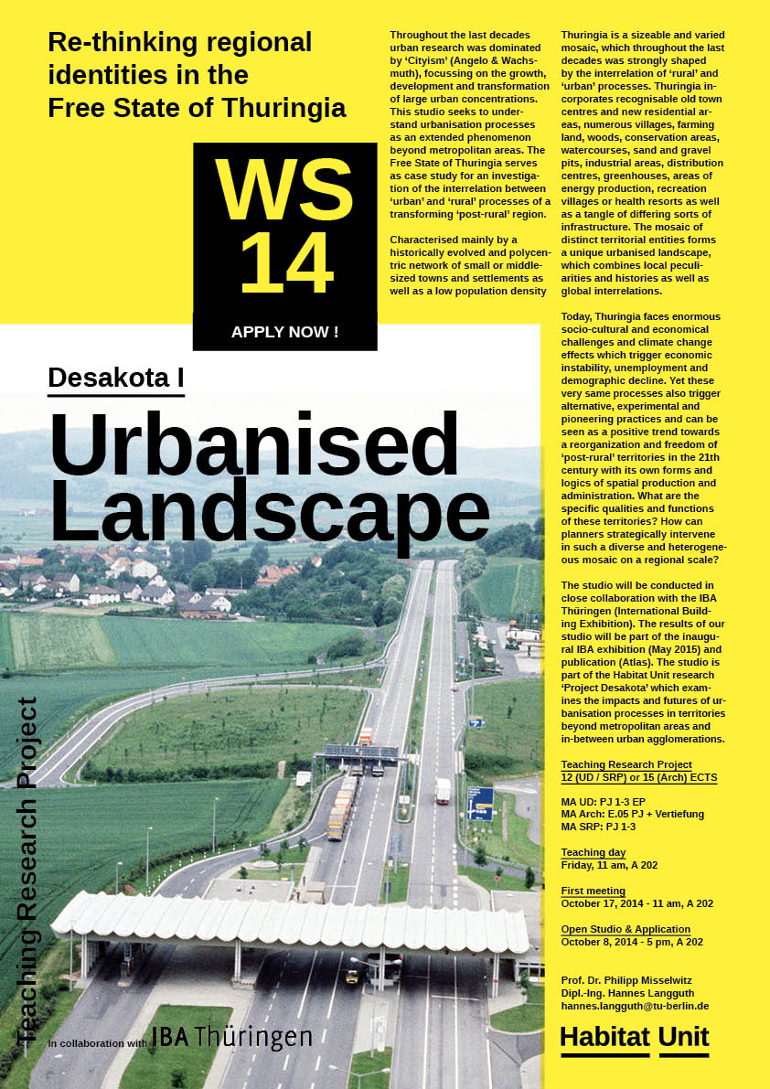 Poster-Urbanised Landscape