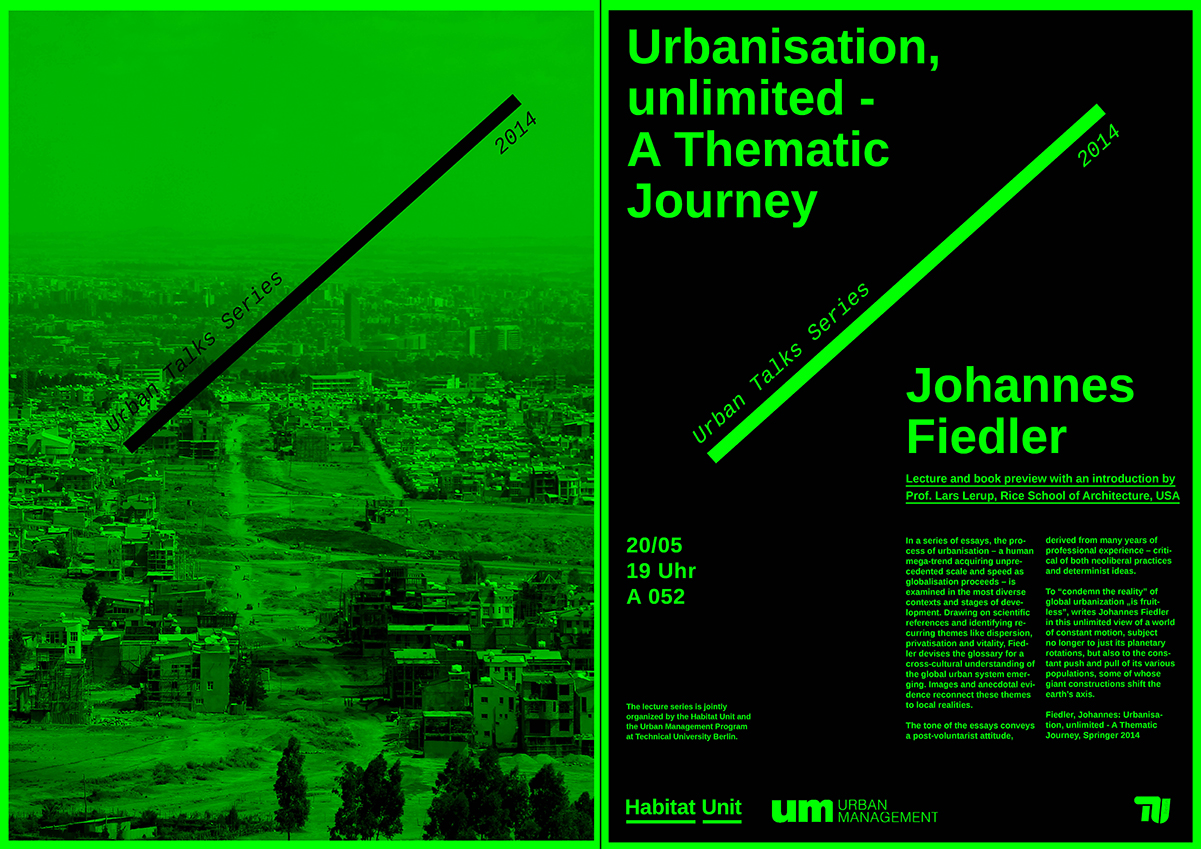 Urban Talk_Johannes Fiedler_Poster