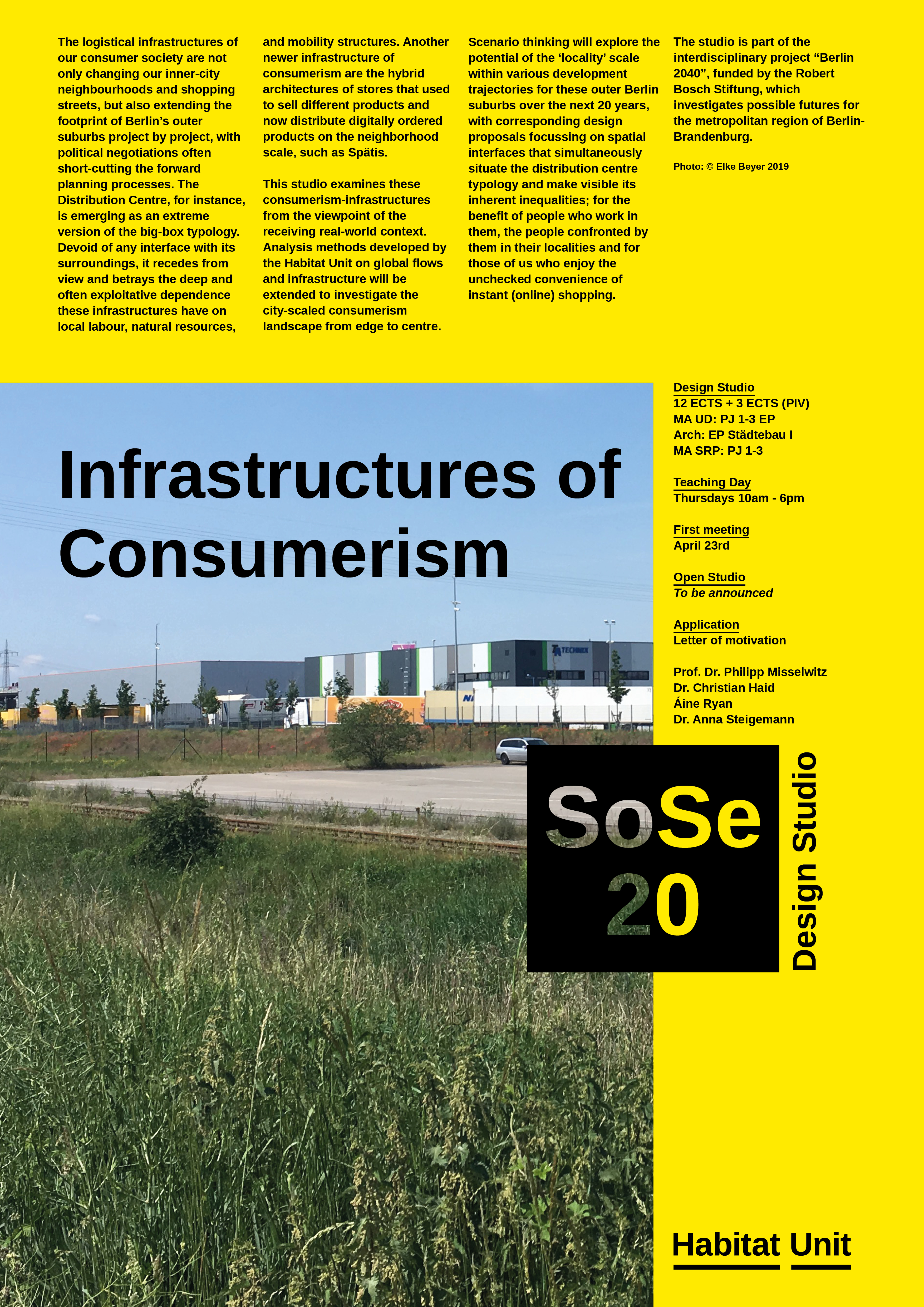 Infrastructures of Consumerism Poster
