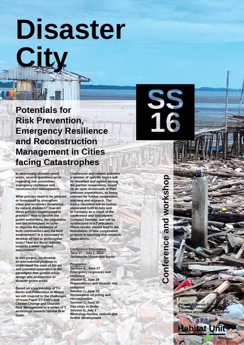 Conference_Disaster City_Poster