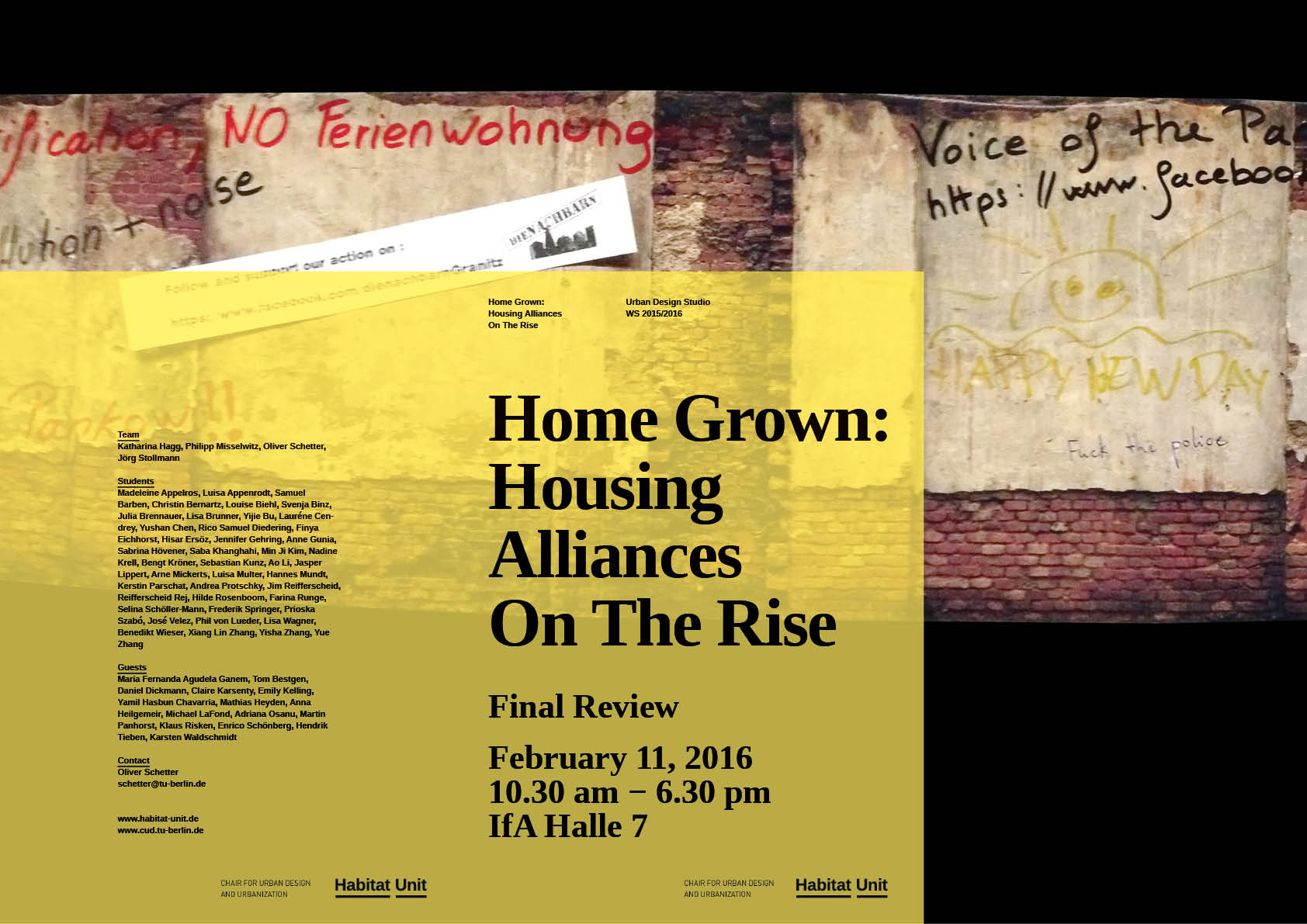 Final Review Home Grown Plakat