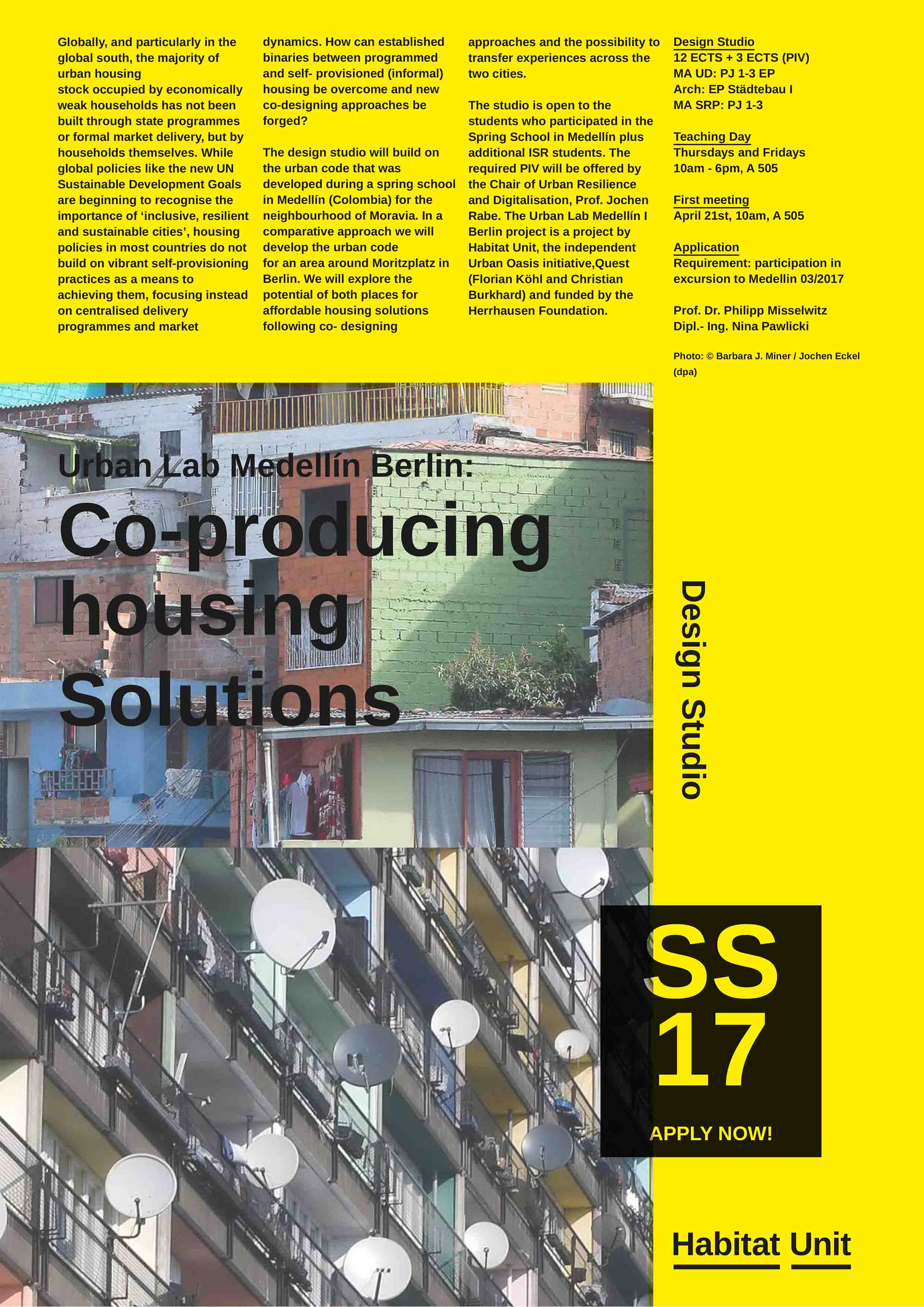 Poster_SS17_Co-producing housing solutions 