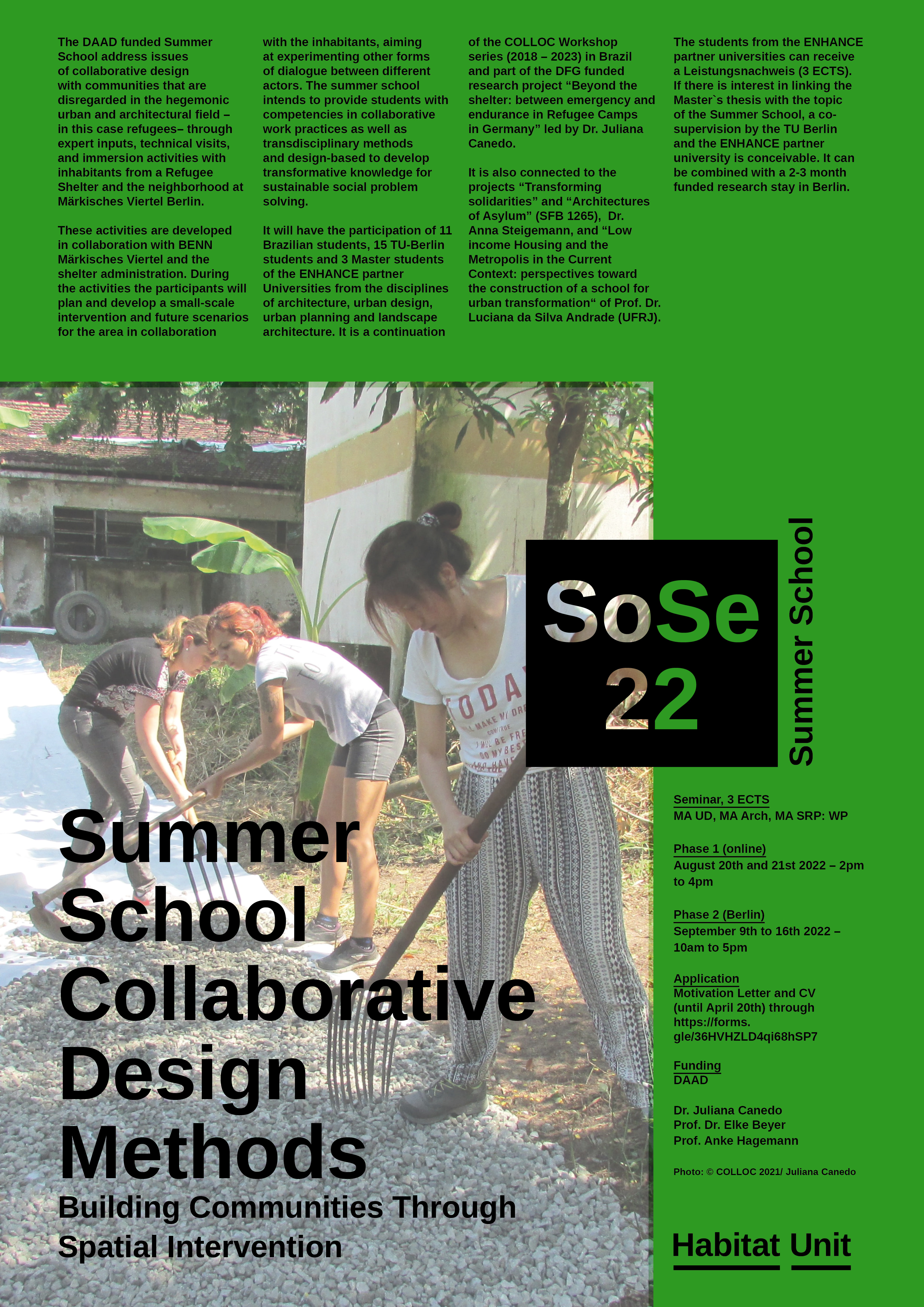 SS2022 Summer School Collab. Design Methods Poster