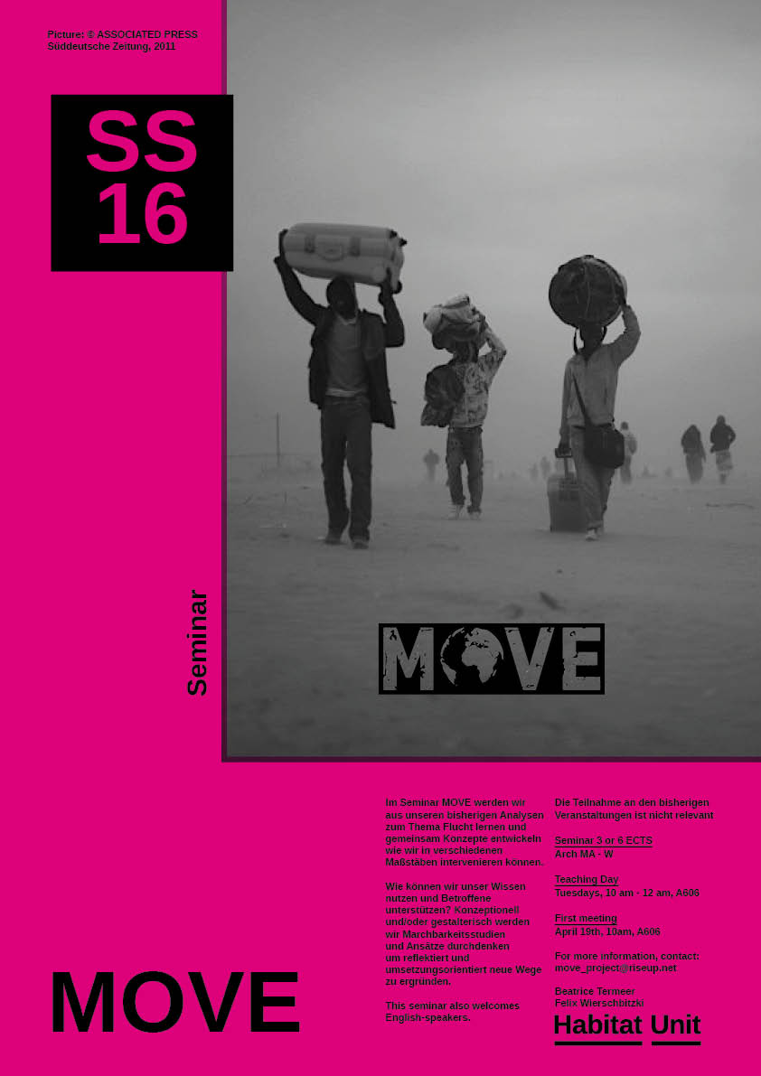 SS 2016 - MOVE -  Poster
