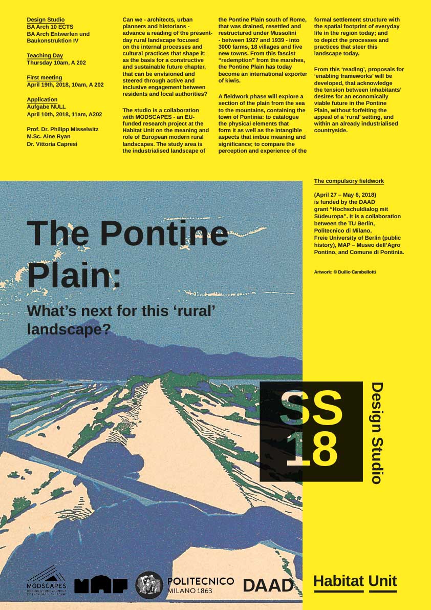 SS 2018 - Poster - The Pontine Plain
